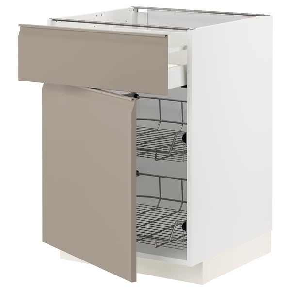 METOD / MAXIMERA Kabinet dasar + bakul/laci/pintu