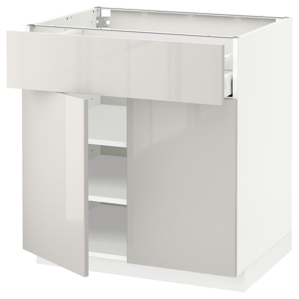 METOD / MAXIMERA Kabinet dasar + laci/2 pintu