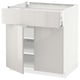 METOD / MAXIMERA Kabinet dasar + laci/2 pintu