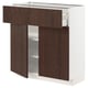METOD / MAXIMERA Kabinet dasar + laci/2 pintu