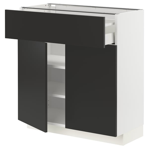METOD / MAXIMERA Kabinet dasar + laci/2 pintu