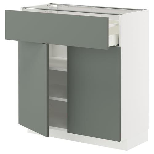 METOD / MAXIMERA Kabinet dasar + laci/2 pintu