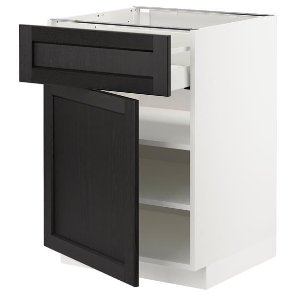 METOD / MAXIMERA Kabinet dasar + laci/pintu