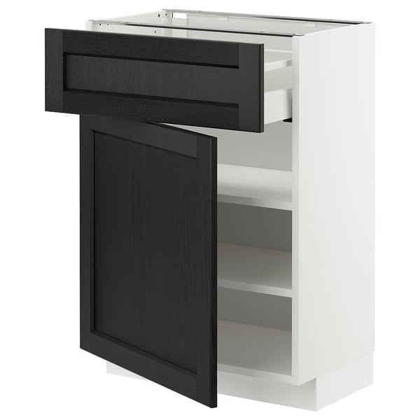 METOD / MAXIMERA Kabinet dasar + laci/pintu