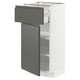 METOD / MAXIMERA Kabinet dasar + laci/pintu