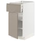 METOD / MAXIMERA Kabinet dasar + laci/pintu