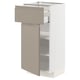 METOD / MAXIMERA Kabinet dasar + laci/pintu