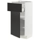 METOD / MAXIMERA Kabinet dasar + laci/pintu