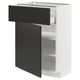 METOD / MAXIMERA Kabinet dasar + laci/pintu