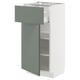 METOD / MAXIMERA Kabinet dasar + laci/pintu