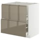 METOD / MAXIMERA Kabinet dasar sink + 2 depan/2 laci