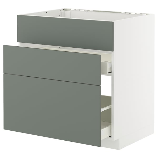 METOD / MAXIMERA Kabinet dasar sink + 3 depan/2 laci