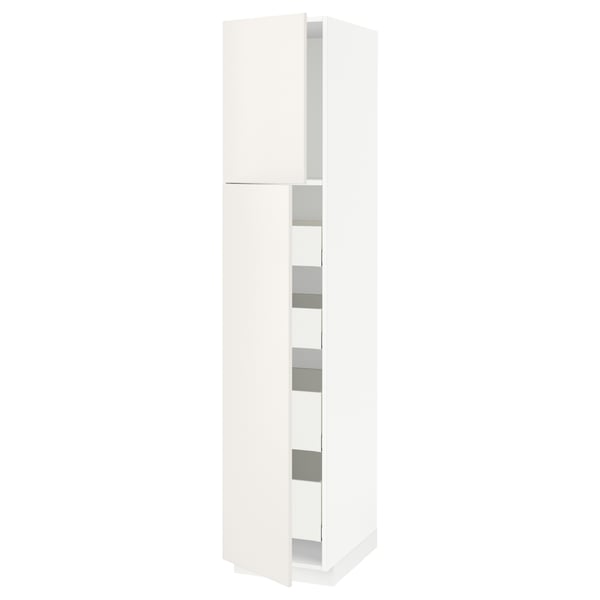 METOD / MAXIMERA Kabinet tinggi + 2 pintu/4 laci