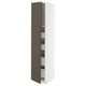 METOD / MAXIMERA Kabinet tinggi + 2 pintu/4 laci