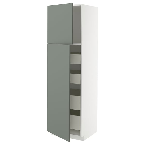 METOD / MAXIMERA Kabinet tinggi + 2 pintu/4 laci