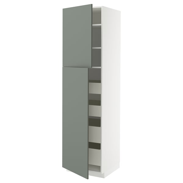 METOD / MAXIMERA Kabinet tinggi + 2 pintu/4 laci