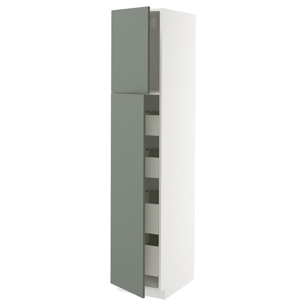 METOD / MAXIMERA Kabinet tinggi + 2 pintu/4 laci