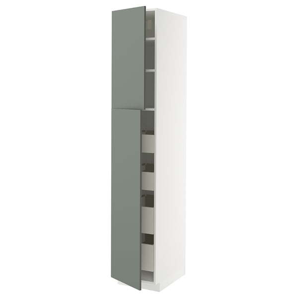 METOD / MAXIMERA Kabinet tinggi + 2 pintu/4 laci