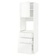 METOD / MAXIMERA Kabinet tinggi ketuhar+2 pintu/laci