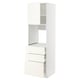 METOD / MAXIMERA Kabinet tinggi ketuhar+2 pintu/laci