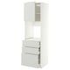 METOD / MAXIMERA Kabinet tinggi ketuhar+2 pintu/laci