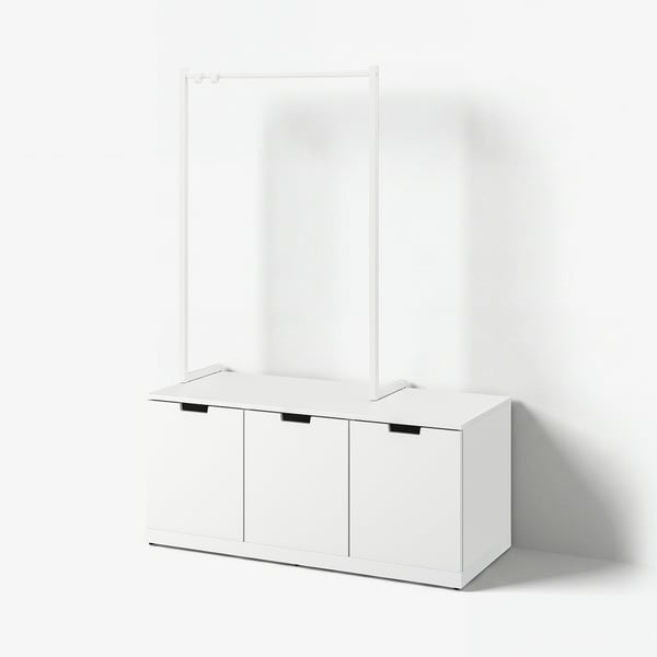 NORDLI Almari 3 laci