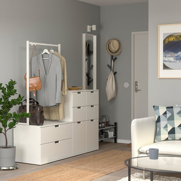 NORDLI Almari 8 laci
