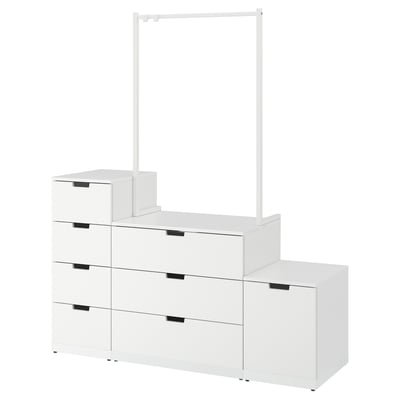 NORDLI Almari 8 laci