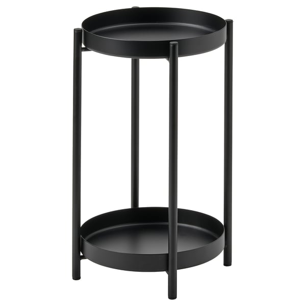 OLIVBLAD Sangga tanaman, dalam/luar hitam, 35 cm