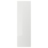 RINGHULT Pintu, berkilat kelabu muda, 60x200 cm