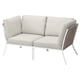 SEGERÖN Sofa dua tempat duduk, luar rumah