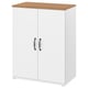 SKRUVBY Kabinet berpintu, putih, 70x90 cm