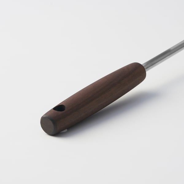 SLITSTARK Penapis, keluli tahan karat/kayu walnut