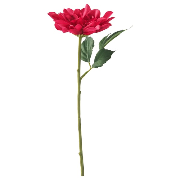 SMYCKA Bunga tiruan, dalam/luar/Dahlia ungu lembut, 30 cm