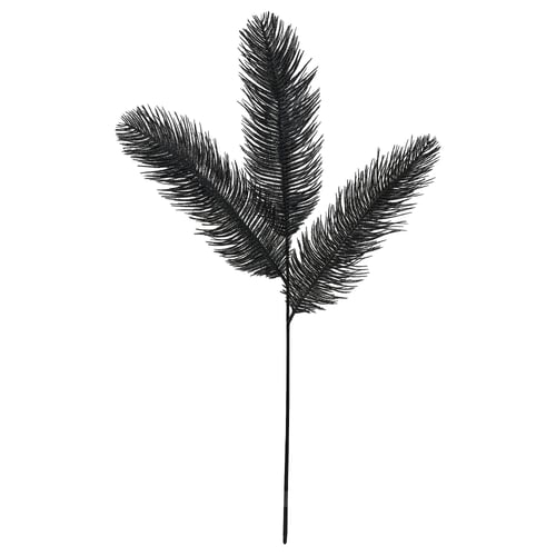 SMYCKA Ranting hiasan, dalam/luar/hitam, 65 cm