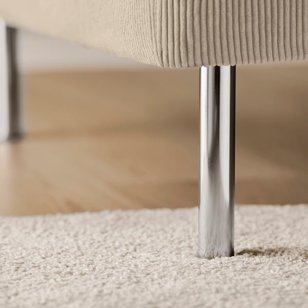 SÖDERHAMN Sofa 2 tpt ddk dgn chaise longue, Kelinge kuning air
