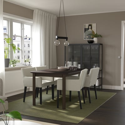 STRANDTORP / MÅRENÄS Meja dan 4 kerusi