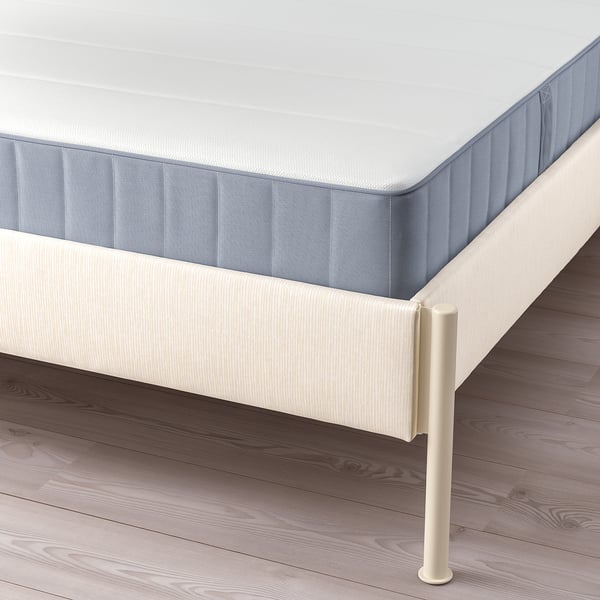 TÄLLÅSEN Rangka katil upholsteri dgn. tilam