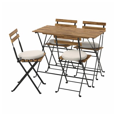 TÄRNÖ Meja + 4 kerusi, luar