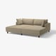 UPPÅKRA Sofa 3 tempat duduk bermodular