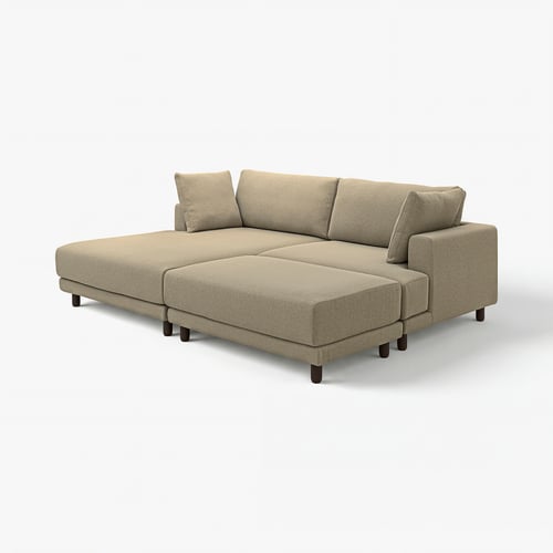UPPÅKRA Sofa 3 tempat duduk bermodular