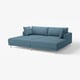 UPPÅKRA Sofa 3 tempat duduk bermodular