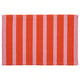 VÄGSKYLT Alas kaki, merah jambu/jingga, 40x60 cm