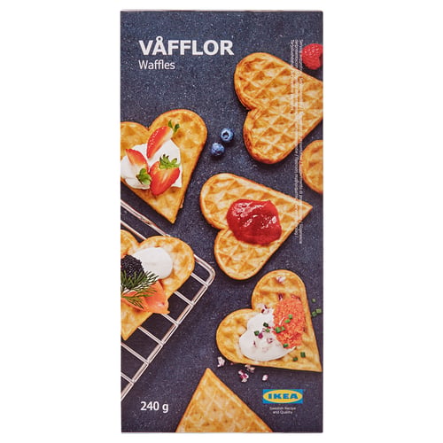 VÅFFLOR Wafel sejuk beku