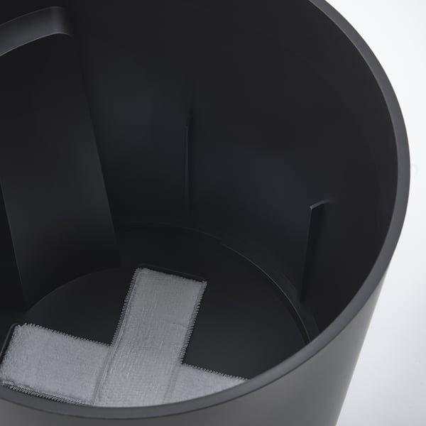 VÅRDTRÄD Pasu siram sendiri, dalam/luar lut sinar/antrasit, 19 cm