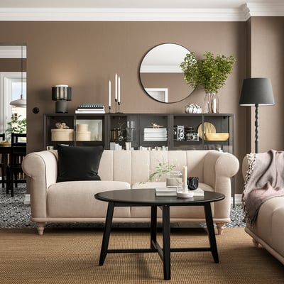 VISKAFORS Sofa 2 tempat duduk