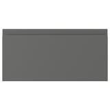 VOXTORP Depan laci, kelabu gelap, 40x20 cm