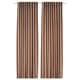 Room darkening curtains