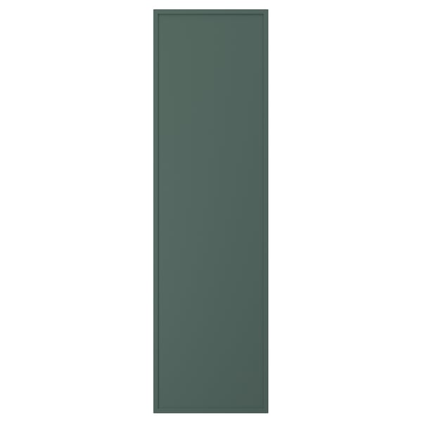 ASPUDDEN Door, dark grey-green, 40x140 cm