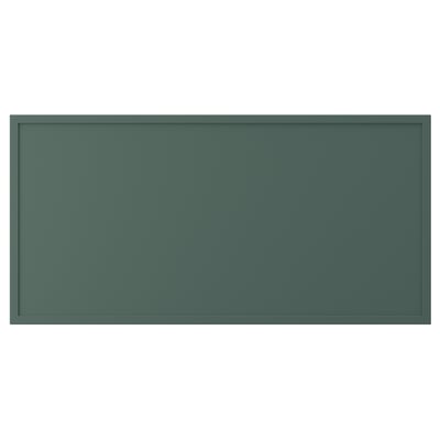 ASPUDDEN Drawer front, dark grey-green, 80x40 cm